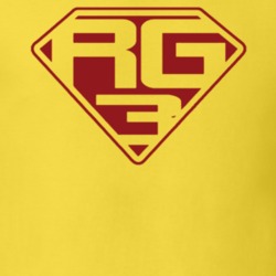 RG3 Robert Griffin Washington Superman Parody Football T Shirt