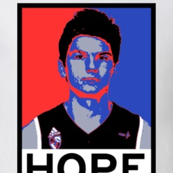 Arturas Gudaitis Hope Poster Parody Philadelphia Basketball Draft 2015