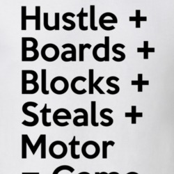Hustle Boards Blocks Steals Motor Game Tech Time Instagram T Shirt
