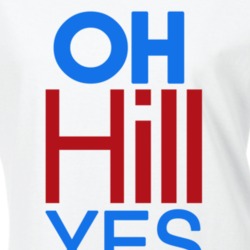 Oh Hill Yes Fun Hillary Clinton 2016 American Political Campaign T Shi