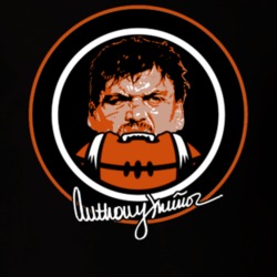 Anthony Munoz Football Logo Cincinnati Sports T Shirt
