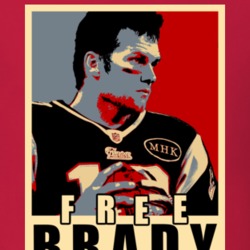 Free Brady Patriots Football Twitter T Shirt