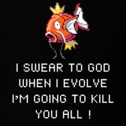 Pokemon Magikarp Evolution Funny T Shirt