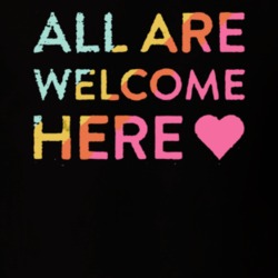 All Are Welcome Here Grunge T Shirt