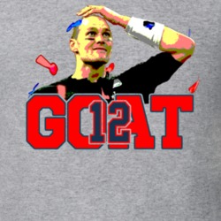 Brady Goat Super Bowl Patriots Football T Shirt