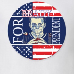 Brady For President Patriots Football T Shirt