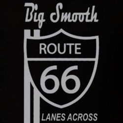 Big Smooth Route 66 Jackson Football T Shirt