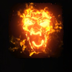 Hell Fire Scary Movie Halloween T Shirt