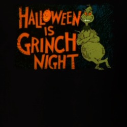 Halloween Is Grinch Night Scary Movie Halloween T Shirt