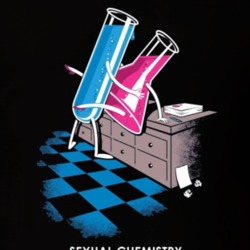 Sexual Chemistry Funny Science Jokes Cool Geek Nerd Gift T Shirt