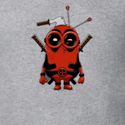 Minionpool Funny Deadpool Movie Character Cool Gift T Shirt