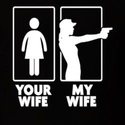 Your Wife My Wife Funny Police Officer Cool T Shirt