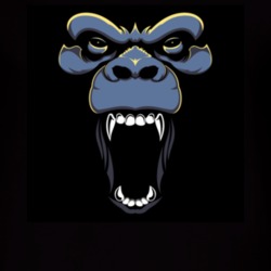 Angry Gorilla Face T Shirt