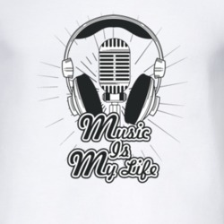 Musicis My Life  T Shirt