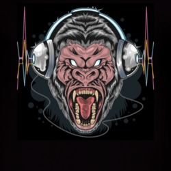 Gorilla Head Phone T Shirt