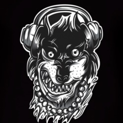 Crazy Wolf T Shirt