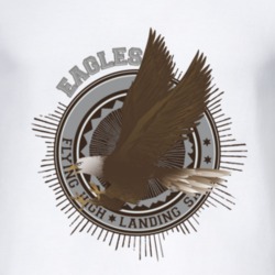 Eagle Flying Dynamic Men Gift T Shirt