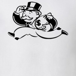 Monopoly Man Rich Uncle Pennybags Boardgame Character Poster Logo Fan 