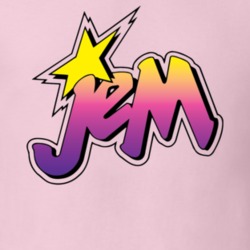 Jem And The Holograms Retro Vintage Cartoon Logo T Shirt