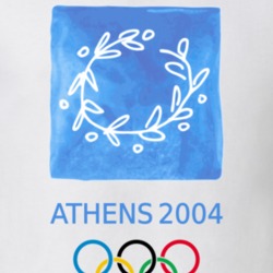 Athens 2004 Olympics Greek Greece Summer Games Poster Sports Fan T Shi