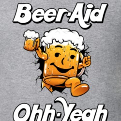 Beer Aid Koolaid Man Ohh Yeah Funny Drinking T Shirt