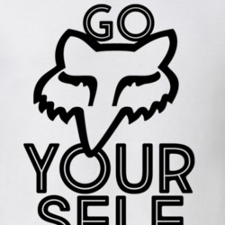 Go Fox Yourself Racing American Extreme Sports Brand Fan T Shirt