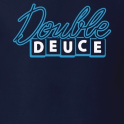 Double Deuce Live Music Bar Logo T Shirt