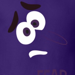 Inside Out Fear Face T Shirt