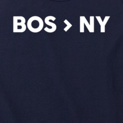 Boston Over New York Sports Fan Tanktop