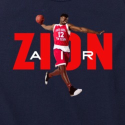 Duke Fab Frosh Air Zion Williamson Parody Tanktop