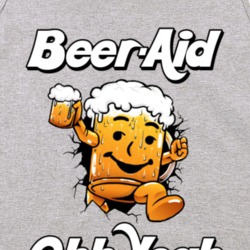 Beer Aid Koolaid Man Ohh Yeah Funny Drinking Tanktop