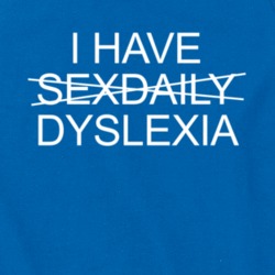 I Have Sex Daily Dyslexia Funny Trending Instagram Tanktop