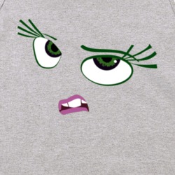 Inside Out Disgust Face Tanktop