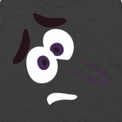 Inside Out Fear Face Tanktop