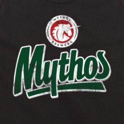 Mythos Brewery Greek Beer Ale Logo Worn Look Tanktop