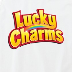 Lucky Charms Kids Breakfast Cereal Box Logo Tanktop