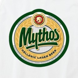 Mythos Brewery Hellenic Lager Greek Beer Ale Logo Worn Look Tanktop
