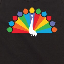 Original Nbc Peacock Logo Vintage Tv Network Fan Tanktop