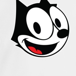 Felix The Cat Character Tv Show Vintage Cartoon Crewneck Sweatshirt T 