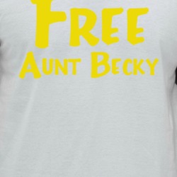 Free Aunt Becky Full House Parody Lori Loughlin Arrest Raglan T Shirt