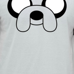 Adventure Time Face Raglan T Shirt