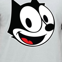 Felix The Cat Character Tv Show Vintage Cartoon Raglan T Shirt