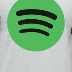 Spotify App Halloween Unisex Raglan T Shirt
