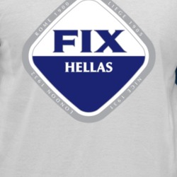 The Fix Hellas Brewery Athens Greece Beer Brand Logo Raglan T Shirt