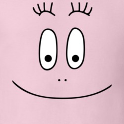 Barbapapa 1970s Cartoon Face T Shirt
