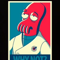 Zoidberg Futurama Why Not Hope Poster Inspired Parody T Shirt