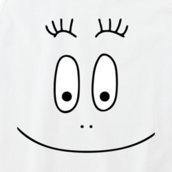 Barbapapa 1970s Cartoon Face Tanktop