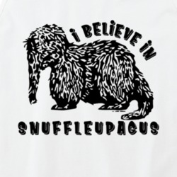 I Believe In Snuffleupagus Cute Retro Tv Tanktop
