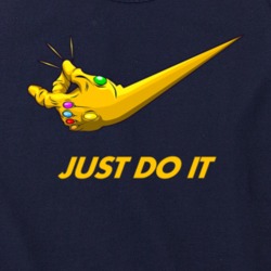 Thanos Avengers Just Do It Parody Funny Comic Tanktop