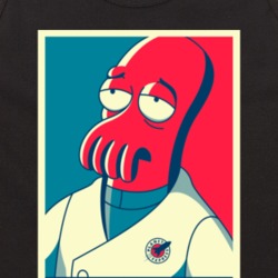 Zoidberg Futurama Why Not Hope Poster Inspired Parody Tanktop